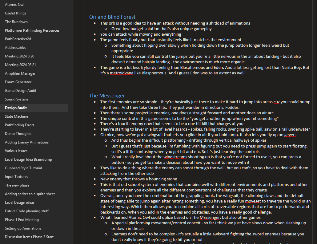 Game Research Notes Notes on 2D Platformers